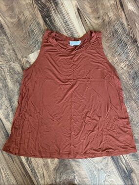 Carly Jean Los Angeles Rust Tank Top